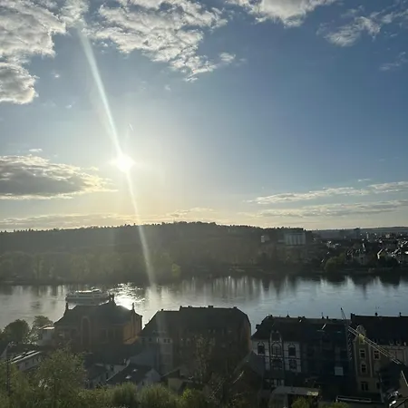 -residenz Josephine- Atemberaubender Rheinblick Bis Zum Deutschen Eck شقة