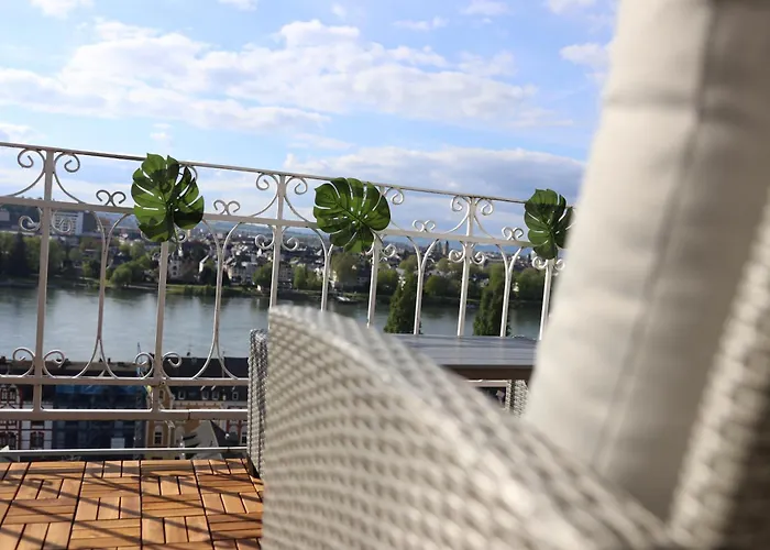 -residenz Josephine- Atemberaubender Rheinblick Bis Zum Deutschen Eck * Coblenza