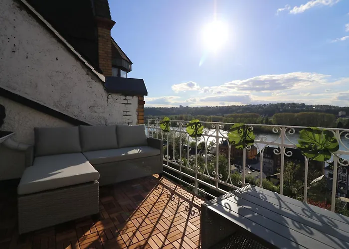 -residenz Josephine- Atemberaubender Rheinblick Bis Zum Deutschen Eck Coblenza