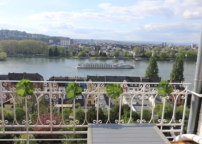 -residenz Josephine- Atemberaubender Rheinblick Bis Zum Deutschen Eck *