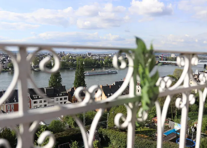 -residenz Josephine- Atemberaubender Rheinblick Bis Zum Deutschen Eck