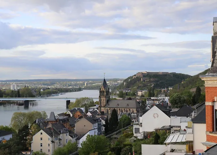 Apartamento -residenz Josephine- Atemberaubender Rheinblick Bis Zum Deutschen Eck *